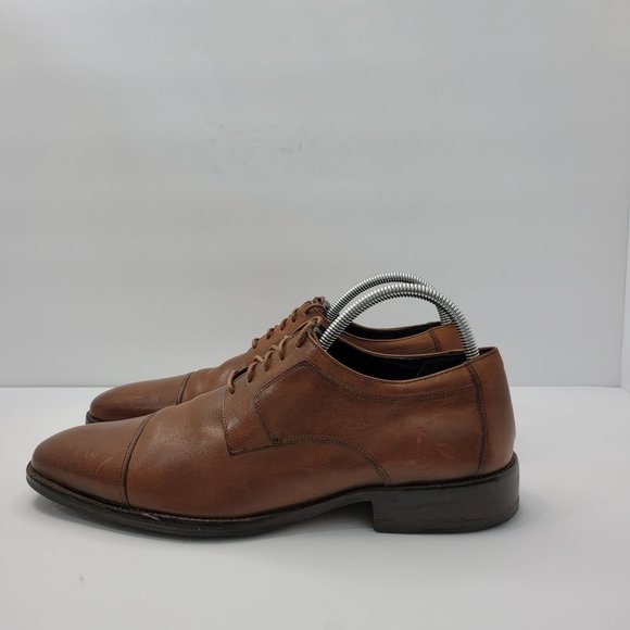 J.Murphy by Johnston & Murphy Men's Oxfords Brown Shoes 59-11566 US Size 12M - Picture 2 of 7